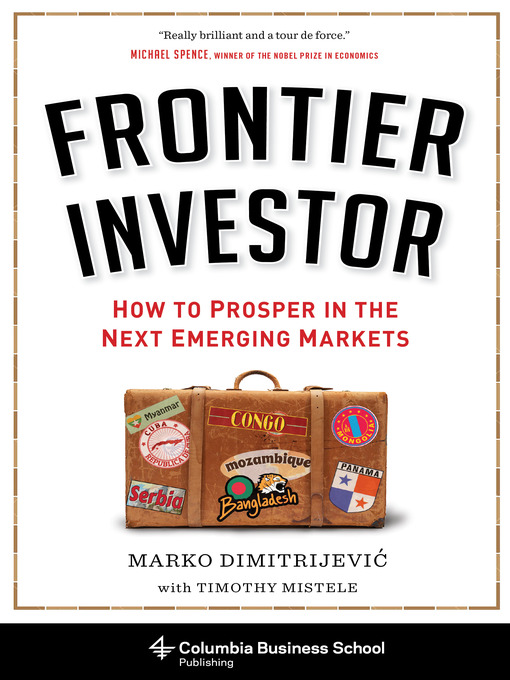 Title details for Frontier Investor by Marko Dimitrijević - Available